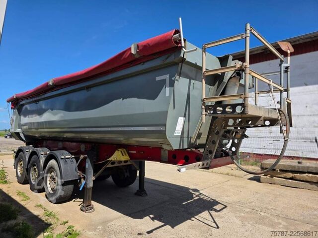 Kipper Auflieger SCHMITZ CARGOBULL ca. 26 cbm Hlabrund Hinterkipper, Lift