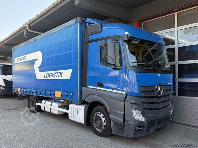 LKW mit Pritsche & Plane MERCEDES-BENZ Actros 1840 Klima Retarder ACC 7,6m MEGA Jumbo