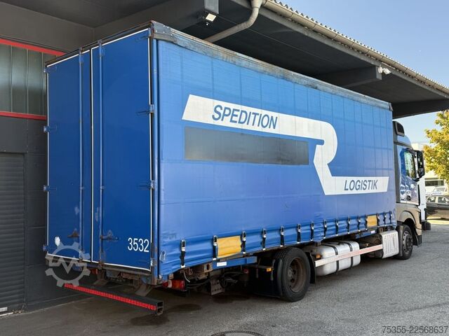 LKW mit Pritsche & Plane MERCEDES-BENZ Actros 1840 Klima Retarder ACC 7,6m MEGA Jumbo
