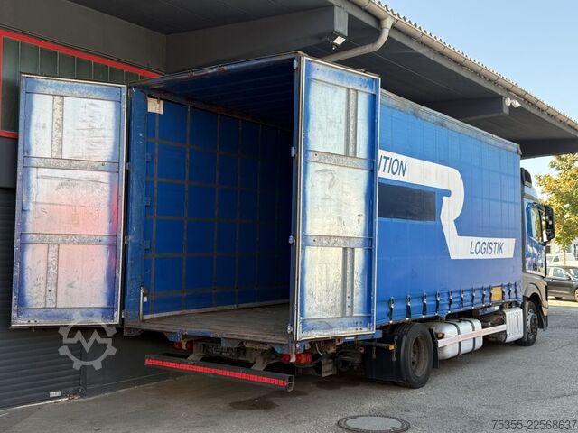 LKW mit Pritsche & Plane MERCEDES-BENZ Actros 1840 Klima Retarder ACC 7,6m MEGA Jumbo