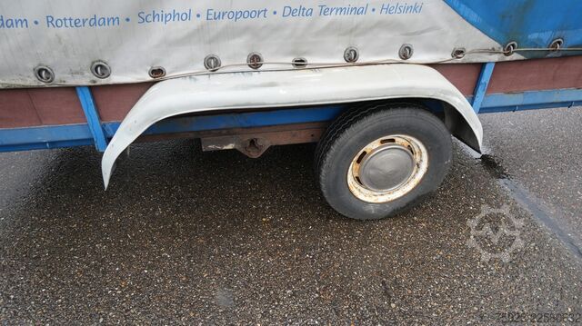 Reboque Taurpalin EQUIPE com eixo partido! EQUIPE Taurpalin trailer broken axle!