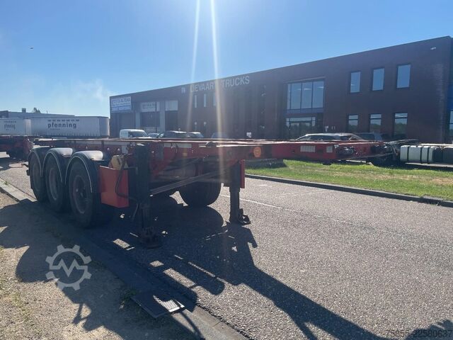 Transporte de contentores Fliegl SDS380 20FT Tank / ADR / BPW Disc