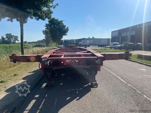 Transporte de contentores Fliegl SDS380 20FT Tank / ADR / BPW Disc