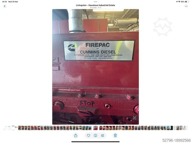 Skid gemonteerde pomp Sterling Fluid Systems TD20D