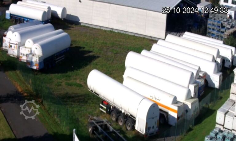 Ρυμουλκούμενο βυτιοφόρο CRYOLOR gas tank semi trailer for oxygen, nitrog