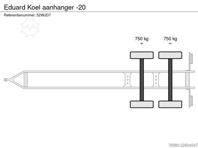árusító teherautó Eduard Koel aanhanger -20