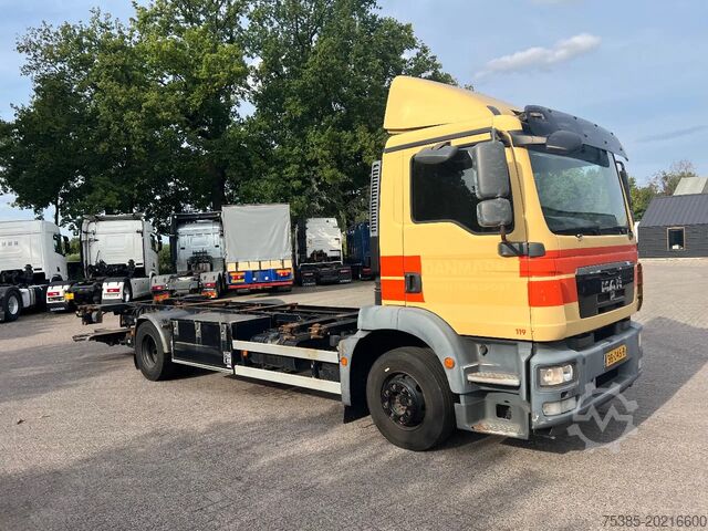 Konténerszállítás MAN TGM 15.250 BDF 226391 km!