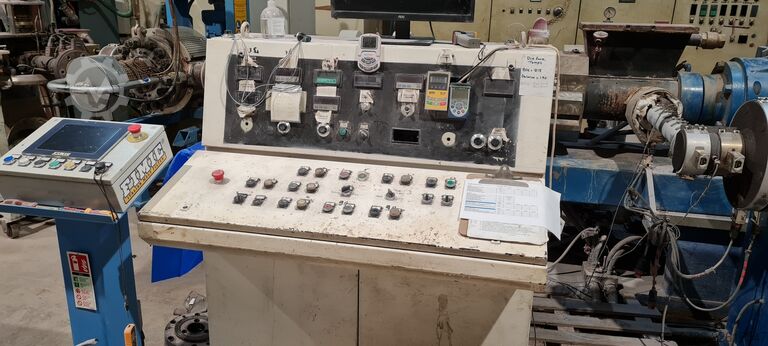 Zweistufiger Extruder mit FIMIC-Autofilter OMP Prealpina 130/160mm Cascade