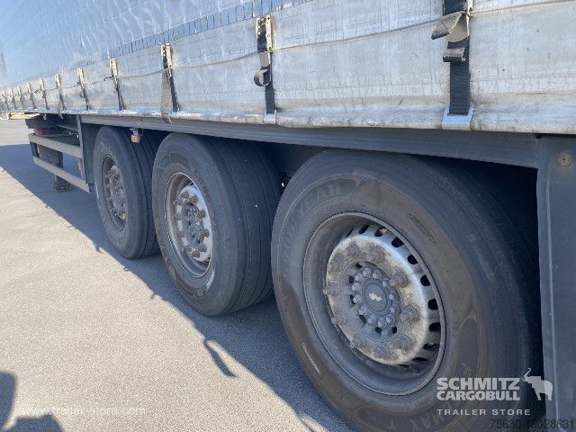 Åben sættevogn med presenning Schmitz Cargobull Semitrailer Curtainsider Standard