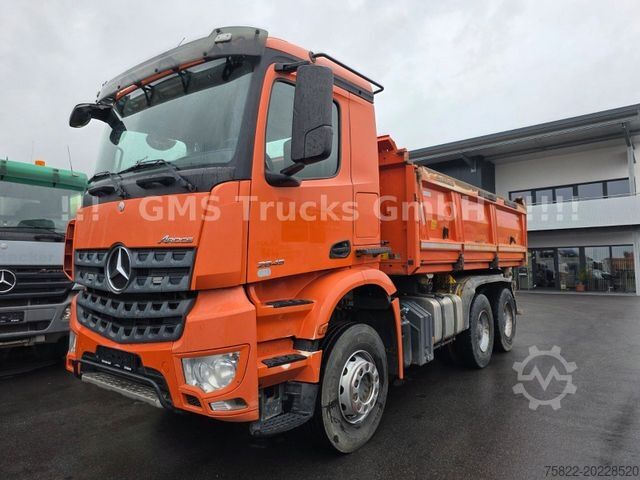 Háromirányú billenő teherautó MERCEDES-BENZ Arocs 2645 / 6X4 / Manual / Retarder / BORDMATIK