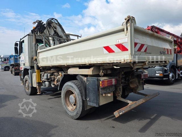 Τρίπλευρο ανατρεπόμενο φορτηγό MERCEDES-BENZ Actros 1841 / 4X4 ALLRAD / Atlas 190 / Meiller