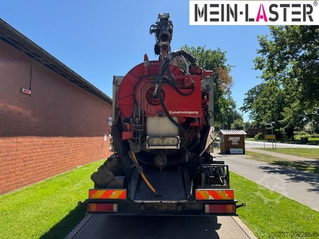 Vacuum tank truck DAF Saug/Spülkombi Cappellotto Wittig/Uraca