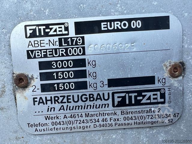 Autodraagwagen FITZEL Euro 30-20/48T *Autotransporter*1.Hand*MAXI*