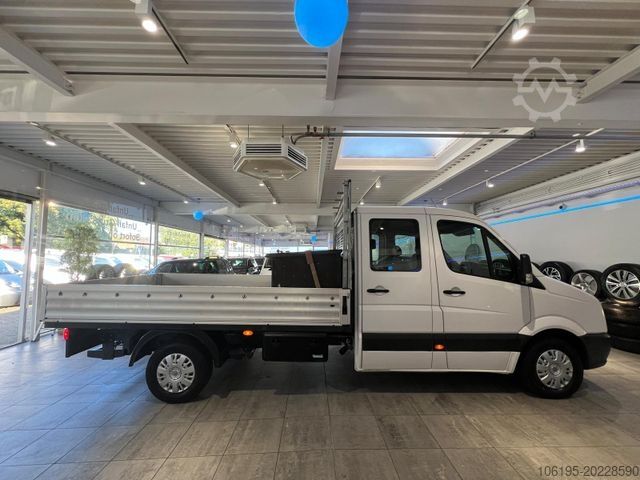 Pick-up dodávka VOLKSWAGEN Crafter Maxi Pritsche DoKa*Garantie*AHK=3.500Kg*