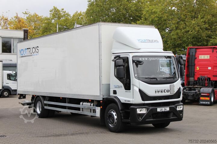 Camião de caixa fechada Iveco Eurocargo  190-280 E6 Koffer 8,51m Roltor  LBW
