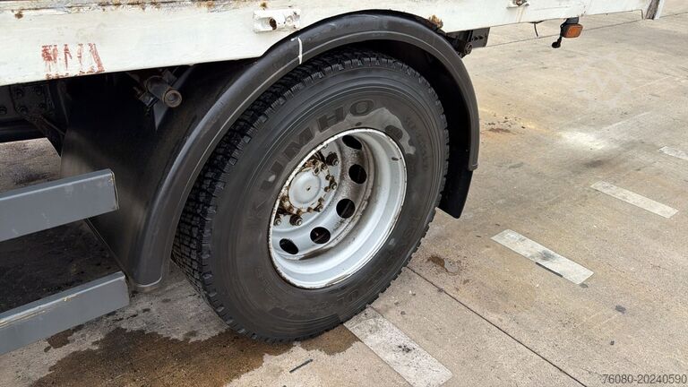 Flatbed Renault Midlum 270 (18 TONNES / BOITE MANUELLE / MANUAL...