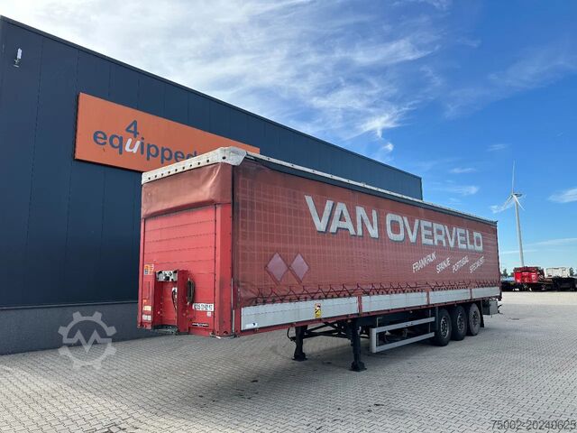 Schuifzeilen Schmitz Cargobull SAF + Scheibebremsen, 2x Liftachse, Bordwande, ...