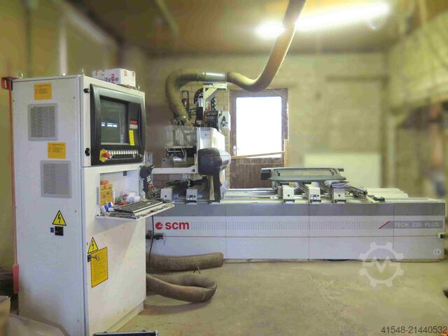 CNC med ny styring SCM Z 25 Plus R4 R4