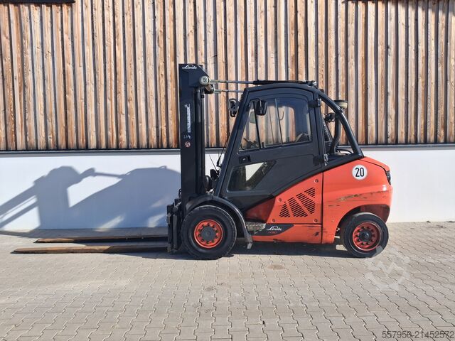 Empilhador Linde H 50 Diesel Triplex Doppelzusatzhydrauli