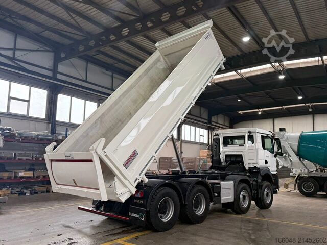 Teherautó MAN TGS 35.480 MAN TGS 35.480 BB 8X4 3-Seiten-Kippe...