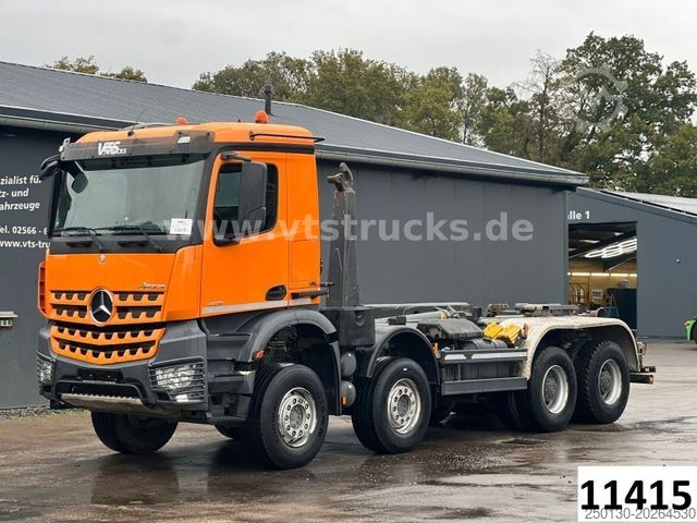 Haakarm vrachtwagen MERCEDES-BENZ Arocs 4251 8x4 Meiler-Abrollkipper