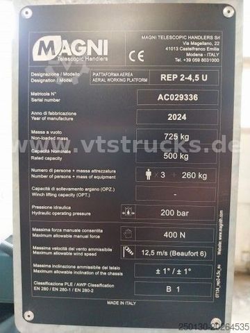 Other MAGNI Magni Arbeitskorb REP 2-4,5 U Manitou  3x vorh.