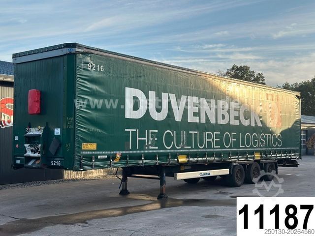 Open oplegger met zeil KRONE SD MEgaLiner Edscha-Verdeck