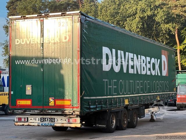 Otevřený návěs s plachtou KRONE SD MEgaLiner Edscha-Verdeck