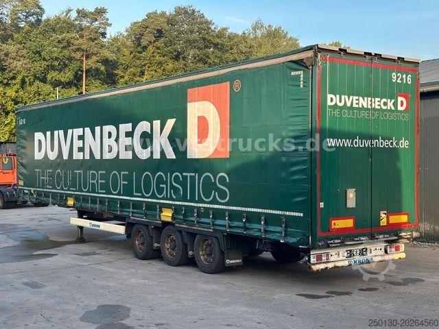 Open oplegger met zeil KRONE SD MEgaLiner Edscha-Verdeck