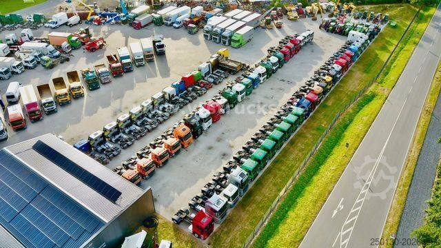 Naczepa otwarta z plandeką KRONE SD MEgaLiner Edscha-Verdeck