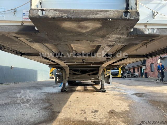 Semirremolque abierto con toldo SCHMITZ CARGOBULL SCS Mega Hubdach Edscha Lift Staplerhalterung