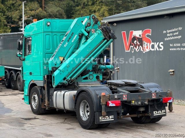 Tractor estándar DAF XF 105.460 4x2 Atlas TLC 240.2  Funk hydr. Stütz