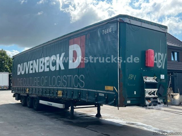 Semirremolque abierto con toldo KRONE SD Megaliner Curtainsider Edscha
