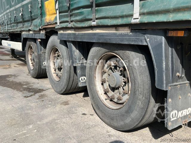 Semirremolque abierto con toldo KRONE SD Megaliner Curtainsider Edscha