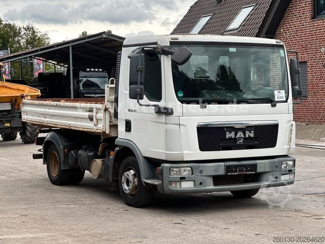 Furgón volquete MAN TGL 8.180 4x2 Meiller DSK