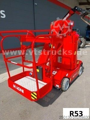 Plataforma de trabalho MAGNI Magni MJP11,5AC 11,2m Vertikalmastbühne 2x vorh.