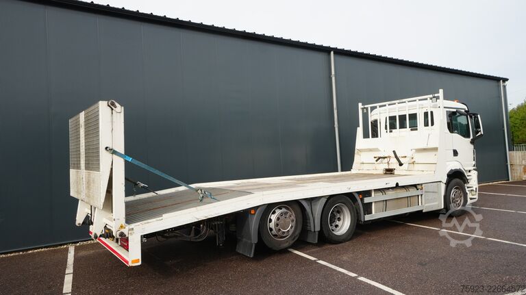 Dodávka na přepravu automobilů MAN TGS 26.330 6x2 car/machine transport truck 160...