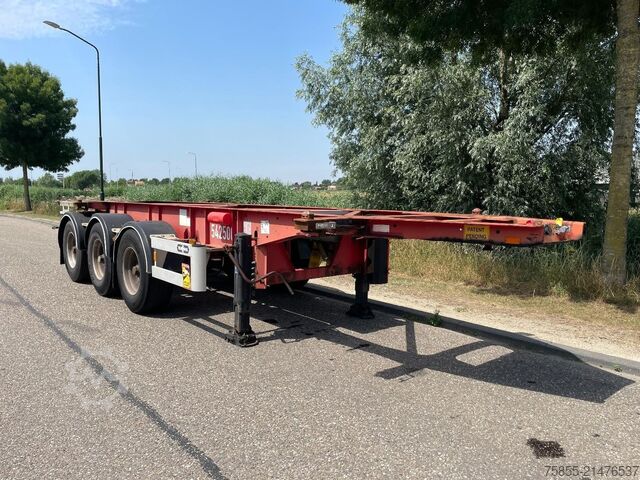 Containertransport Van Hool 3B0074 20 FT Chassis / Tank / ADR / BPW Axles /...