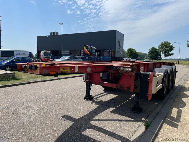 Containertransport Van Hool 3B0074 20 FT Chassis / Tank / ADR / BPW Axles /...