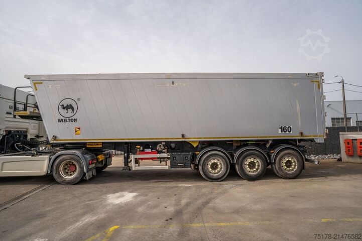 Tipper WIELTON ALU - 52 M3 ( Grain/CEREALIERE)