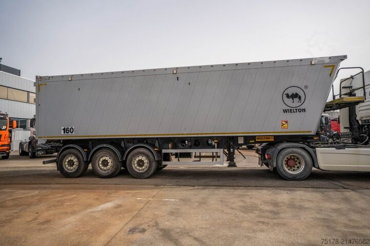 Tipper WIELTON ALU - 52 M3 ( Grain/CEREALIERE)