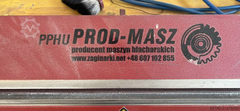 Sheet metal folder PROD-MASZ 