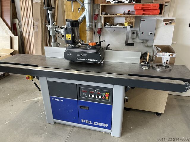 Tilting spindle moulder including power feed unit FELDER F 900 M