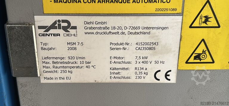 Kompressor DIEHL MSM 7-5