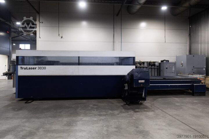 Laserskärmaskin TRUMPF TRULASER 3030 L20 6KW