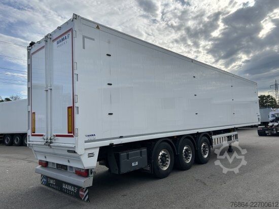 Mozgópadlós félpótkocsi KNAPEN K600 SCHUBBODEN, SEITENTüREN , 87M³, LIFTACHSE, ALU-FELGEN,