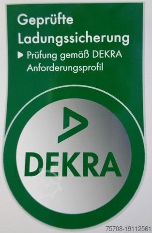 Åben sættevogn med presenning ORTEN 3 Achs*SafeServer*Mega*Hubdach*Stapler MSH*Lenk