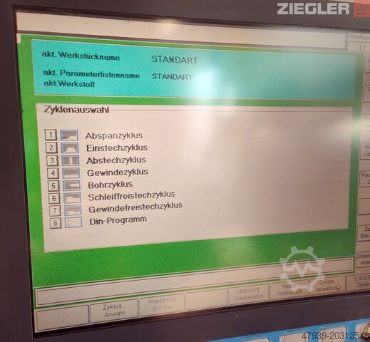 CNC-svarv med cykelautomatik WEILER E90 / 4,5M