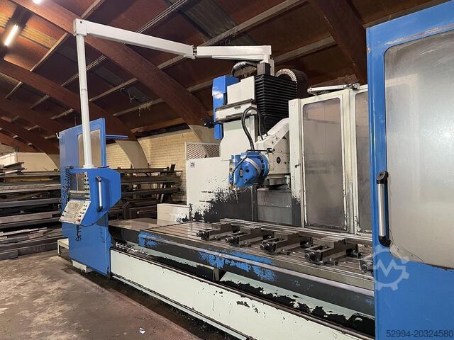 Bed glodalice sa pokretnim stolom i CNC Kiheung U1000 X: 3600 - Y: 1000 - Z: 1600 mm CNC