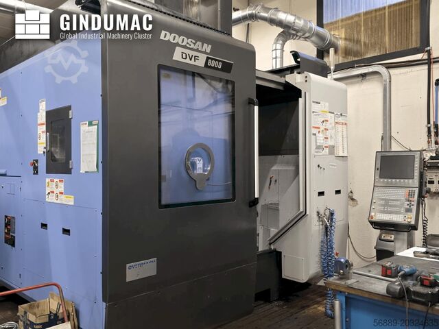 CENTRO DI LAVORO VERTICALE DOOSAN DVF 8000